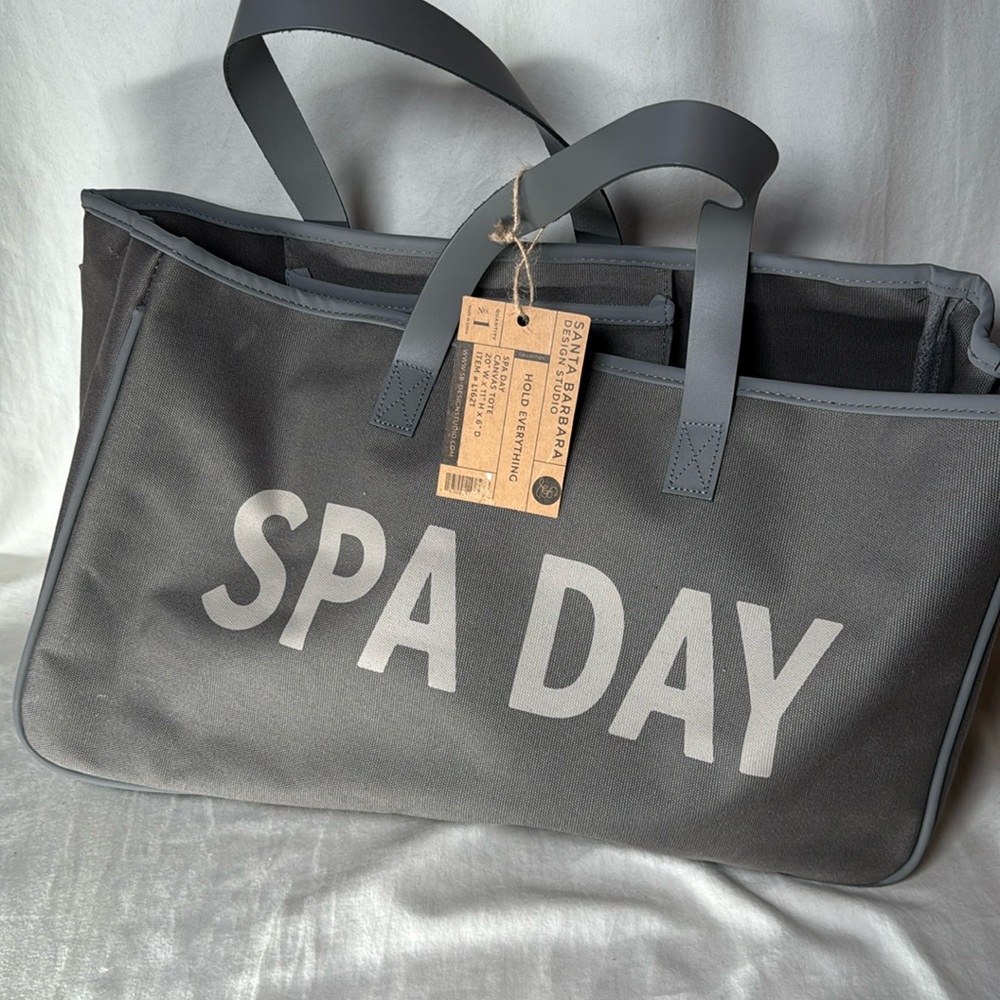 NEW spa day bag